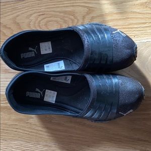 Puma black flats